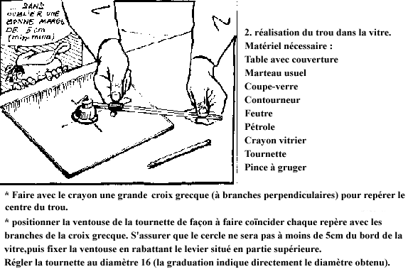 Positionner la tournette