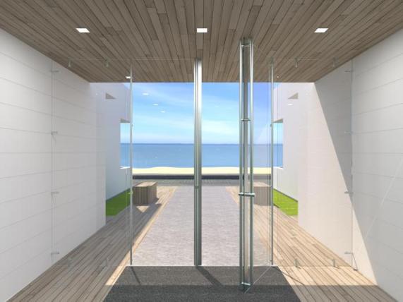 Réception entrée intérieure - porte 